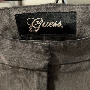 Guess career pants, size 28. Super comfortable with a boot cut leg.